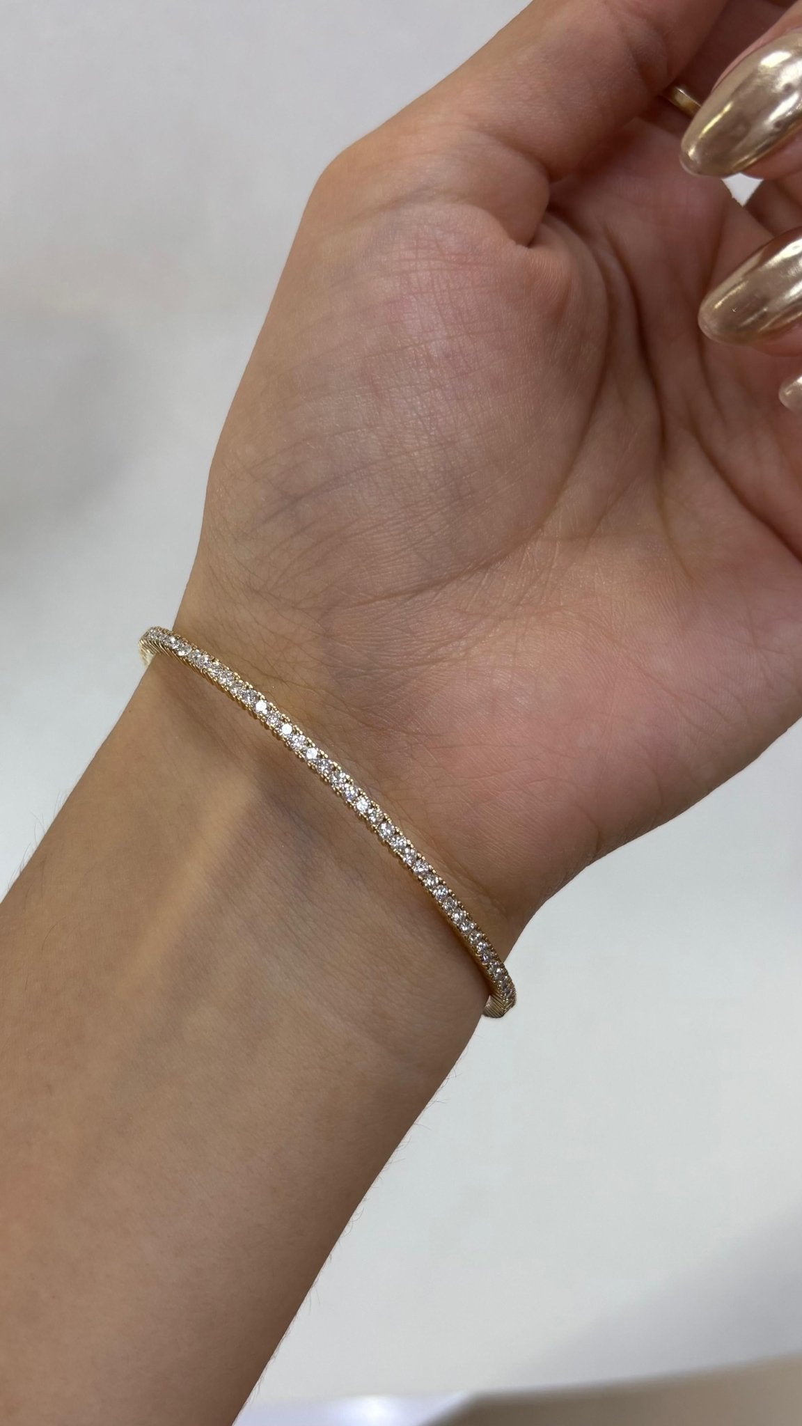 Pulsera tennis semirrigida 1.50 ct - Marquisse diamantes