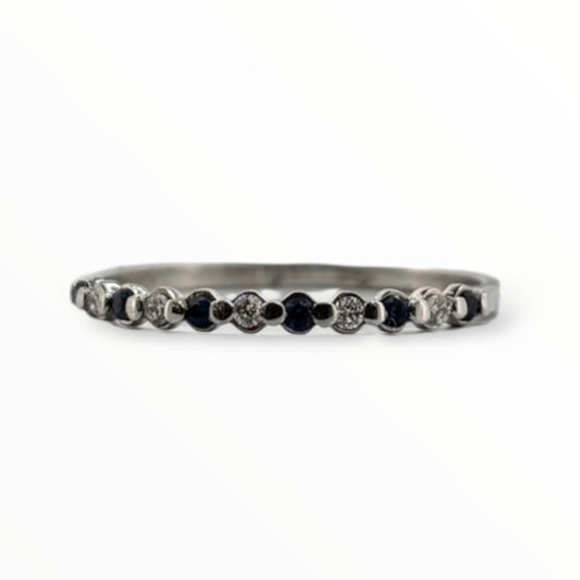 Churumbela mini zafiros y diamantes - Marquisse diamantes