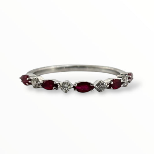 Churumbela rubies y diamantes 0.45 ct - Marquisse diamantes