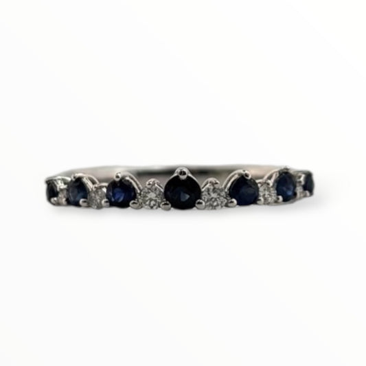 Churumbela zafiros y diamantes 0.34 ct - Marquisse diamantes