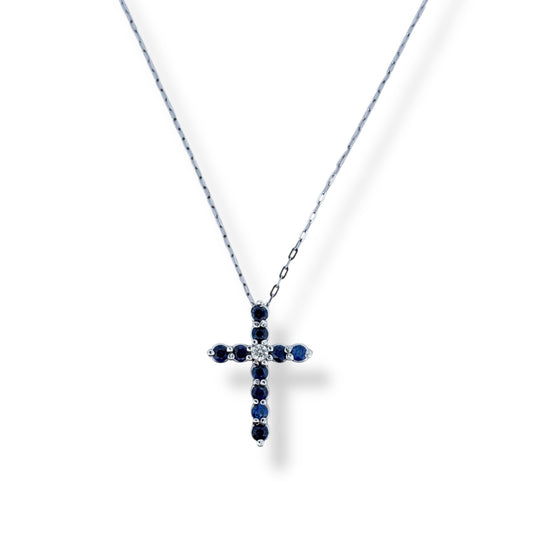 Cruz zafiro M - Marquisse diamantes