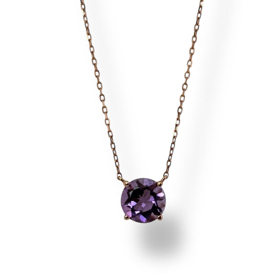 Dije amatista 0.90 ct - Marquisse diamantes