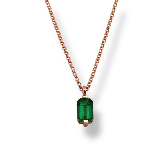 Dije esmeralda 0.70 ct - Marquisse diamantes