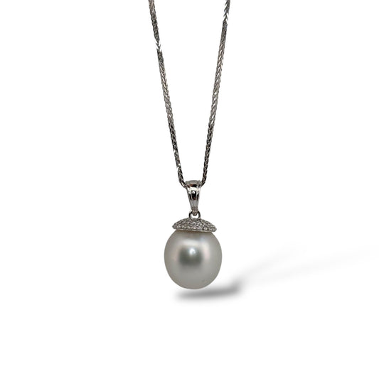 Dije perla - Marquisse diamantes