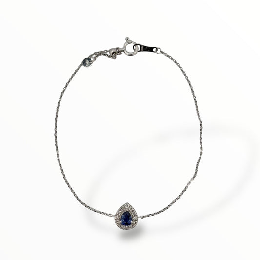 Pulsera zafiro - Marquisse diamantes